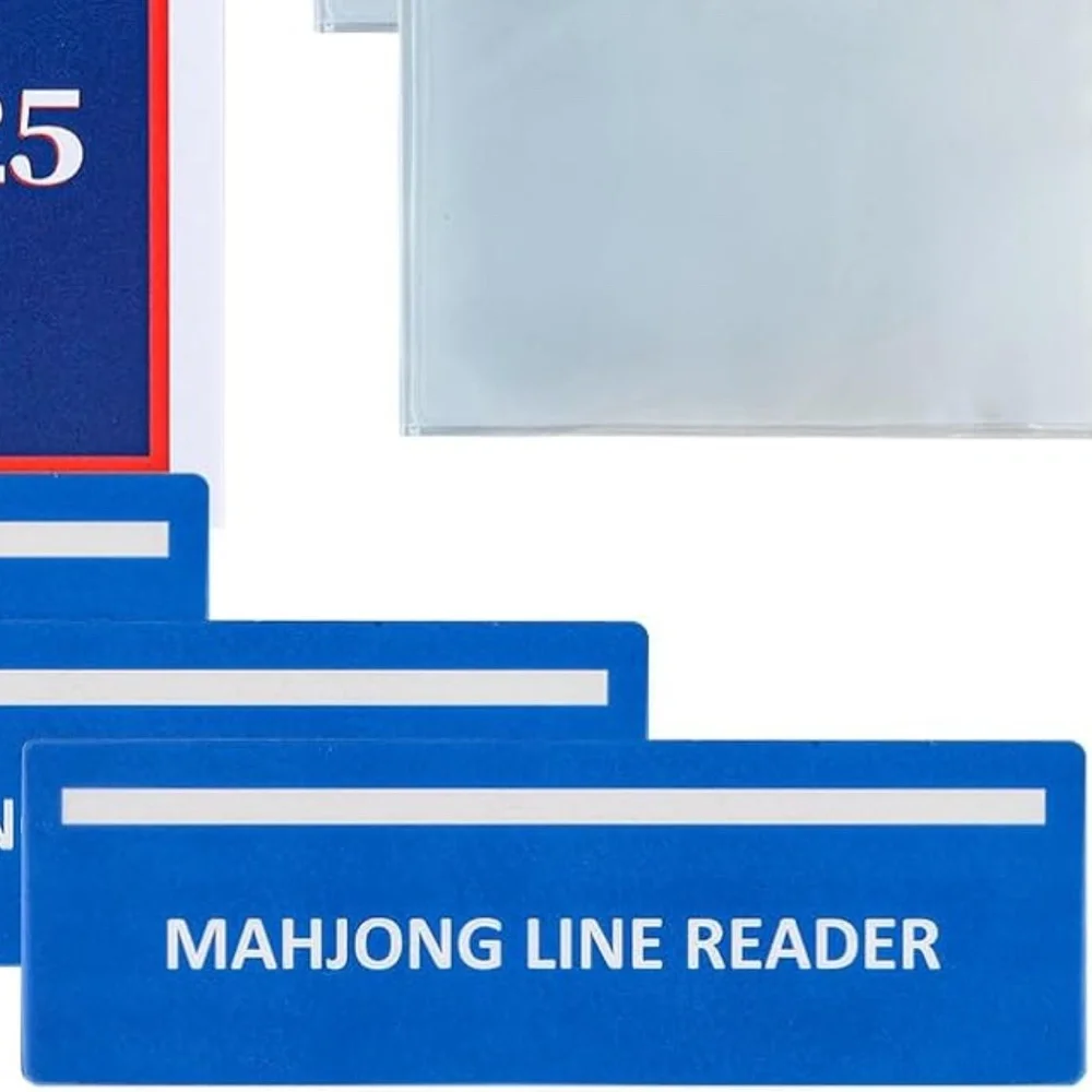 Set of 6 - 2 Mah Jongg Cards, 2 Line Readers, and 2 Card Holders - Picture 7 of 7